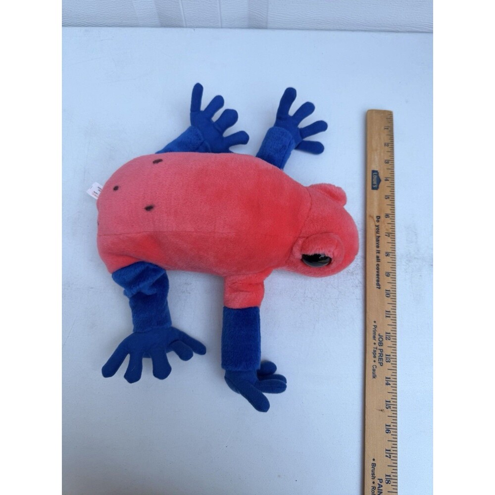 WILD REPUBLIC BIG EYED PINK & BLUE FROG Toad PLUSH TOY PRE P15 - Picture 11 of 12